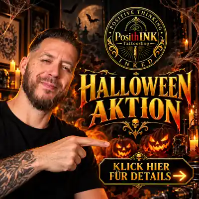 Halloween Aktion bei PosithINK Tattooshop in Nittenau